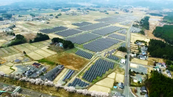 富岡復興ソーラー高津戸・清水前太陽光発電所